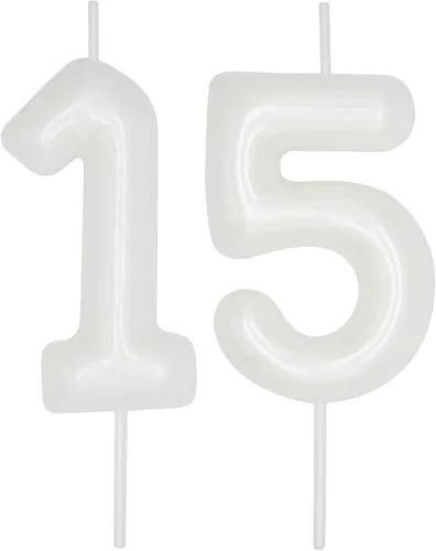 Vista 333 de DERVENTA Vela con números de 2.36 pulgadas, decoración perfecta para cumpleaños, brunch, postre, pastel, 1 pieza (número 0 rosa)