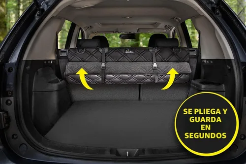Vista 6 de Meadowlark Fundas para asiento de perro con forro de carga para SUV, doble costura y extra acolchado, repelente al agua, antigolpes, antideslizante