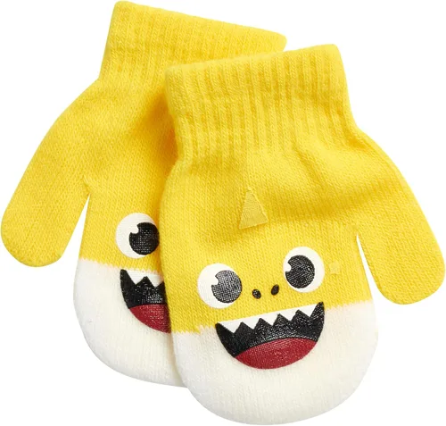 Vista 4 de Nickelodeon Guantes de tiburón para bebé, paquete de 4 guantes de invierno o manoplas (2-7)