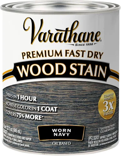 Vista 60 de Varathane 262023 - Tinte de madera prémium de secado rápido, Spring Oak, media pinta