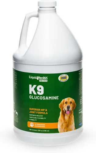 Vista 10 de Glucosamina K-9 de Liquid Health, Fórmula de Cadera y Articulaciones, 32 onza