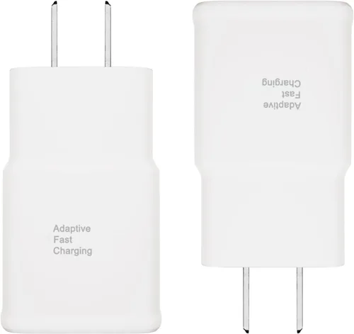 Vista 8 de Samsung Adaptador de carga rápida adaptable bloque de carga rápida cargador de pared enchufe compatible con Galaxy