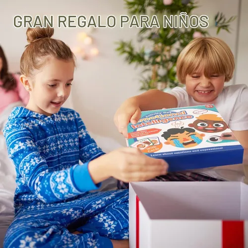 Vista 6 de PP OPOUNT Social Emotional Learning Toy, Funny Faces