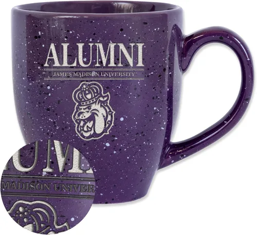 Vista 58 de Rico Industries NCAA Illinois Fighting Illini Alumni - Taza de café de cerámica moteada grabada con láser de 16 onzas