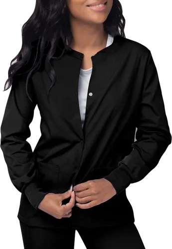 Vista 4 de Sivvan Chaqueta de abrigo para mujer con broches frontales
