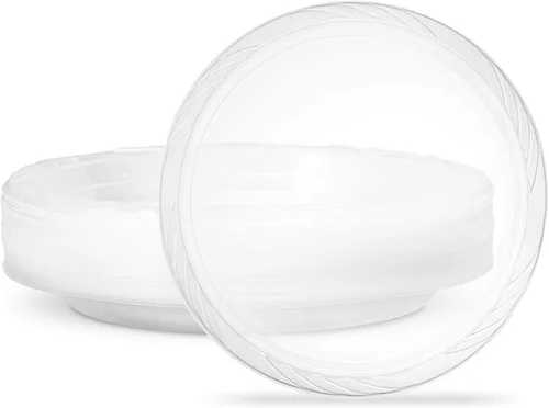 Vista 8 de PLASTICPRO - Cuencos desechables de plástico transparente de 18 onzas, Premium, para fiesta, Pack de 20