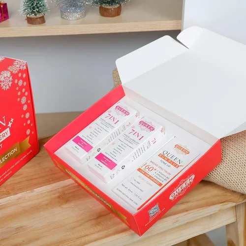 Vista 3 de QUEEN 7 en 1 Super Serum - 5% ácido tranexámico, 5% ácido kójico, 2% alfa arbutina con niacinamida, ácido hialurónico y vitamina C - Suero facial