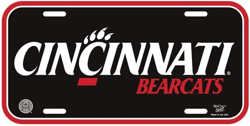 Vista 4 de Wincraft Placa de matrícula NCAA
