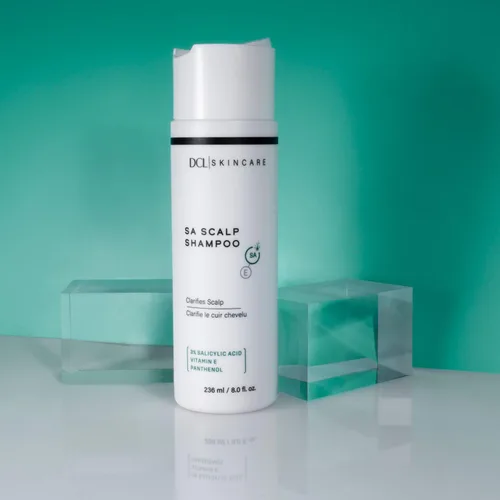 Vista 6 de DCL Skincare SA Scalp Therapy Champú con ácido salicílico para control de picazón y escamas, 8 onzas líquidas