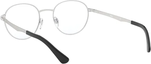 Vista 6 de Persol PO2460V - Marcos redondos para gafas graduadas Lente plateadonegrodemostración