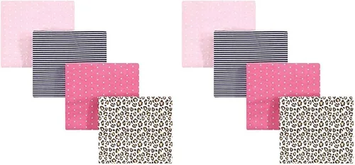 Vista 94 de Hudson Baby Mantas receptoras unisex de franela de algodón para bebé, avión, talla única