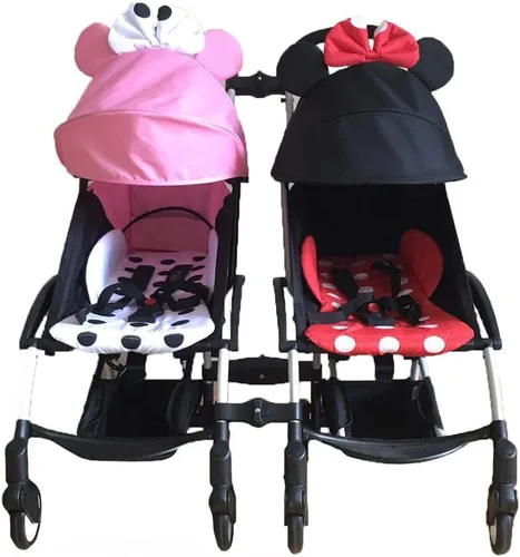 Vista 7 de UXELY Conector de cochecito, conector de cochecitos gemelos para niños pequeños, accesorios de conectores de cochecito de bebé para Yoyo Adaptador