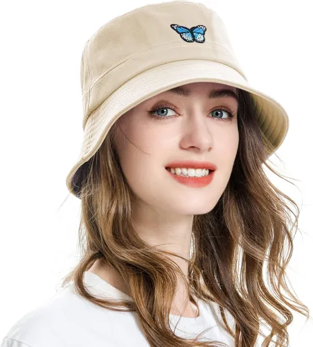 Vista 2 de ZLYC Gorra de pescador bordada de moda unisex para hombres y mujeres