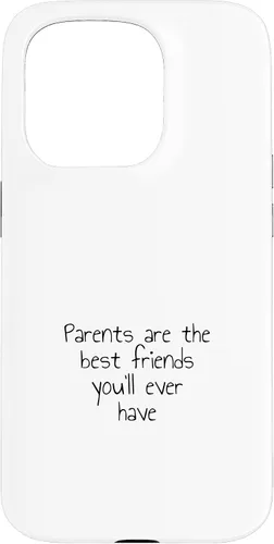 Vista 14 de iPhone XR Parents are the best friends you'll ever have Case