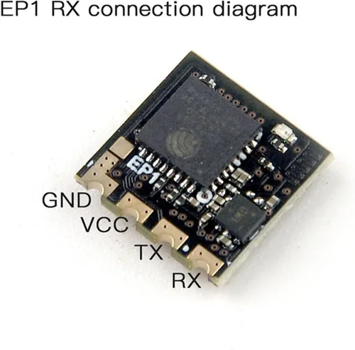 Vista 3 de Happymodel 2.4G ExpressLRS ELRS EP1 Receptor para FPV Racing Quadcopter