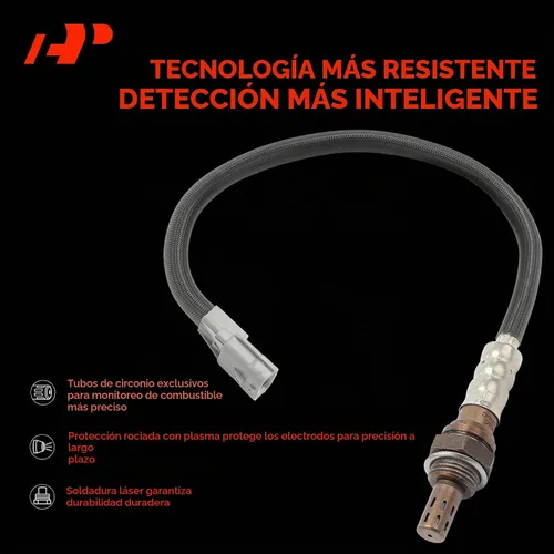 Vista 3 de A-Premium - Sensor de oxígeno Downstream O2 compatible con Nissan, Infiniti