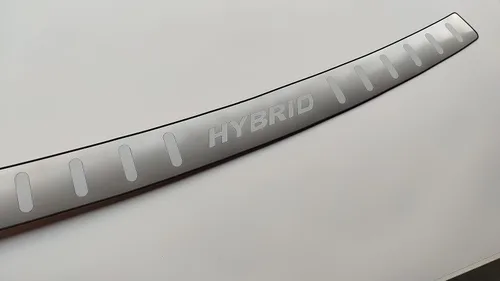 Vista 3 de Protector de parachoques trasero de acero inoxidable para automóvil, accesorios para Nissan Rogue 2021-2023, piezas de automóvil, cubierta de umbral