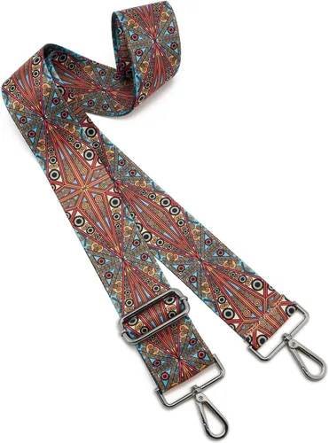 Vista 62 de ZOOEASS Hebillas de níquel Correa ancha para el hombro ajustable de repuesto para cinturón de pistola, hebilla de guitarra estilo bandolera
