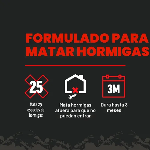 Vista 9 de Gránulos de carnada para hormigas Ant Block de Amdro para el perímetro de la casa