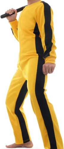 Vista 3 de COSFLY Disfraz de artes marciales chinas para hombre, disfraz de Halloween, fiesta de cosplay