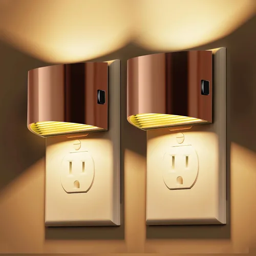 Vista 15 de L LOHAS LED Las luces nocturnas se enchufan en la pared con 3CCT ajustable, luz nocturna de 1W (1600K/3000K/5000K), 1W Nightlights Plug in Wall