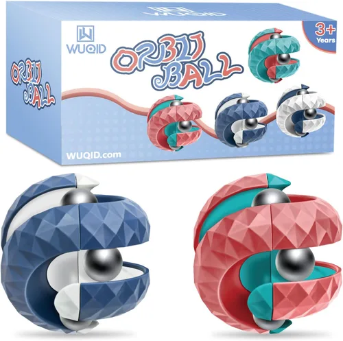 Vista 13 de Orbiit - Juguete de bola de rompecabezas Infinitycube, juguete giratorio, circuito infinito de cambio inverso, juegos de rompecabezas novedosos