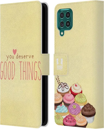 Vista 28 de Head Case Designs Assortment Cupcakes Happiness Leather Wallet Case Compatible with Samsung Galaxy A07 4G Surtido