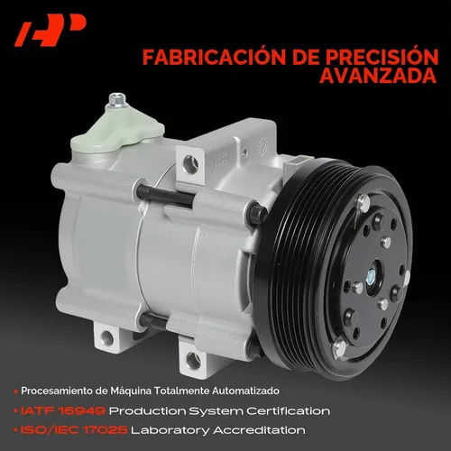 Vista 3 de A-Premium Compresor de CA con embrague compatible con Ford Contour 1995-2000, Escape 2001-2007 y Mazda Tribute 2001-2006 y Mercury Cougar 1999-2002