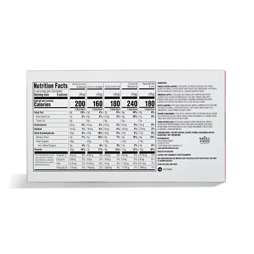 Vista 2 de 365 by Whole Foods Market, Chewy Protein Bites - Paquete variado, 1.58 onzas (paquete de 5)