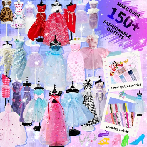 Vista 3 de MPQMPQ Más de 1000 kits de diseño de moda para niñas de 6 7 8 9 10 11 12 +