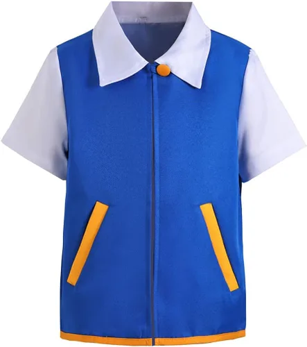Vista 2 de Disfraz de Halloween para niños, adultos, disfraz de cosplay con capucha, guantes y sombreros para entrenador