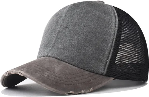 Vista 110 de Gorra de béisbol de ala corta, ajustable, de ala corta, para entrenamiento, pesca, atletismo, para correr