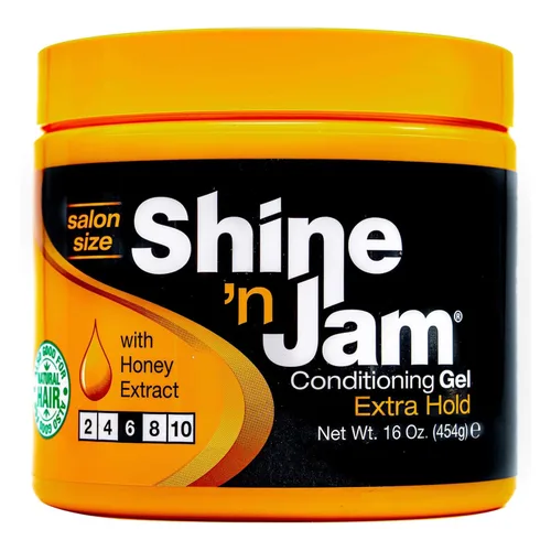 Vista 11 de Ampro Shine 'n Jam - Extra Hold 8 oz (paquete de 6) por Ampro