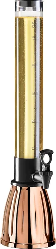 Vista 11 de OGGI Beer Tower - Dispensador de bebidas de 88 onzas con espita y tubo de hielo, torre Margarita, torre Mimosa, dispensadores de bebidas perfectos