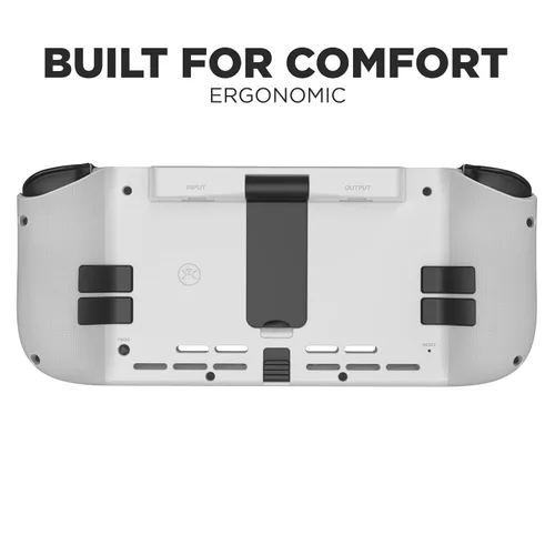Vista 2 de Nitro Deck - Professional Handheld Deck with Zero Stick Drift for Nintendo Switch and Switch OLED (White)
