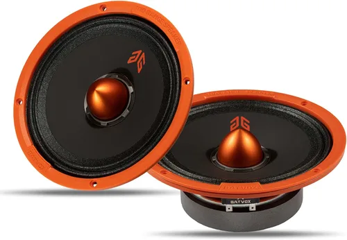Vista 12 de MX40P1 Altavoz de Rango Medio de 4 Pulgadas 120 Vatios 4 Ohmios Tapa Antipolvo Roja, Altavoces de Audio de Calidad Premium para Puerta de Automóvil