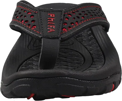 Vista 5 de PhiFA Men's Thong Sandals Indoor and Outdoor Beach Flip Flop