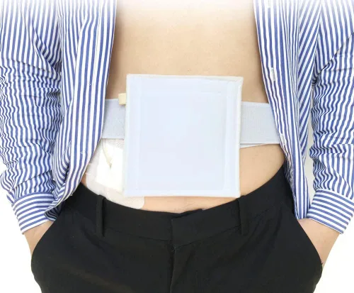 Vista 7 de Suministros de tubo de PEG - Juego de cinturón y soporte para tubo de alimentación elástico para adultos y mujeres - Accesorios para ostomía