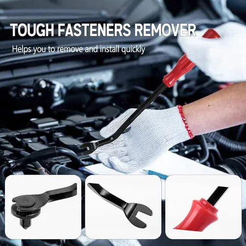 Vista 6 de UNIGT 120 remaches de sujeción reemplazan 6503598 compatible con Jeep Wrangler JK JL y clips de retención de plástico para parrilla Unlimited