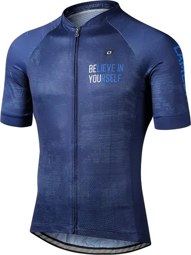 Vista 10 de LAMEDA Camiseta de Ciclismo para Hombres Transpirable Ligera de Manga Corta Elástica Pro para Bicicleta de Carretera Cierre Completo 202verde