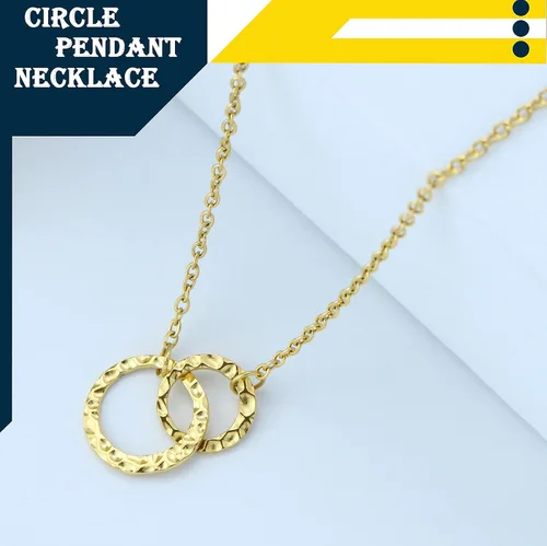 Vista 5 de Collares delicados para mujer, collares en capas, collar de gargantilla chapado en oro, joyería para mujer