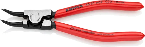 Vista 3 de KNIPEX Alicates externos de anillo de presión en ángulo de 45 puntas forjadas