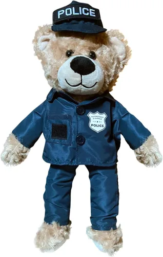 Vista 12 de ZZZ Bears Airman Sleeptight Air Force - Oso de peluche con libro de cuentos y sistema de sueño, regalo reconfortante para niños de la Fuerza Aérea