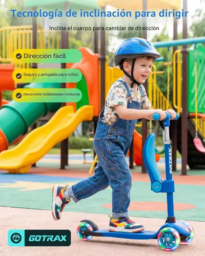 Vista 3 de Gotrax KS3 Kick Scooter with Seat, 3 Wheels for Kids Age 2+, Gifts