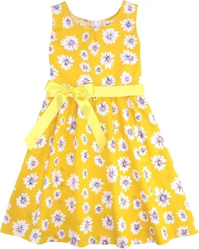 Vista 58 de Vestido de verano para niña, de algodón, con diseño floral
