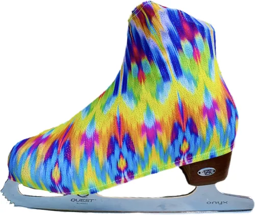 Vista 10 de Ice Fire 1 par de fundas para botas de patinaje Protector duradero para botas de hielo/figura/patines Tamaño universal Accesorio de patinaje