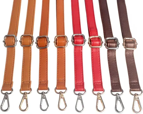 Vista 3 de Beaulegan Correa de repuesto para bolso, cuero de microfibra de grano completo, 59 pulgadas de largo ajustable para bolsa de hombro cruzada, Camel