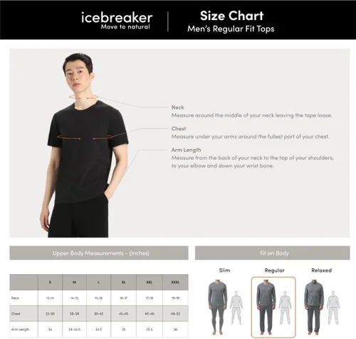 Vista 5 de Icebreaker Merino Camiseta de manga corta 150 Tech Lite Negro