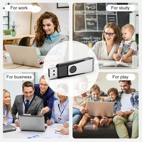 Vista 6 de TOPESEL - Unidad flash, memoria USB, Negro