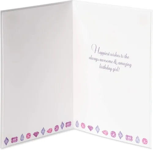 Vista 2 de Papyrus - Tarjeta de cumpleaños para ella - Diseñada por Bella Pilar (Siempre impresionante)